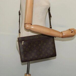 LOUIS VUITTON Monogram Angian Shoulder Bag Vintage